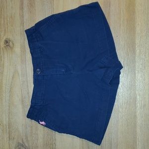 Ralph Lauren Navy Girls Shorts